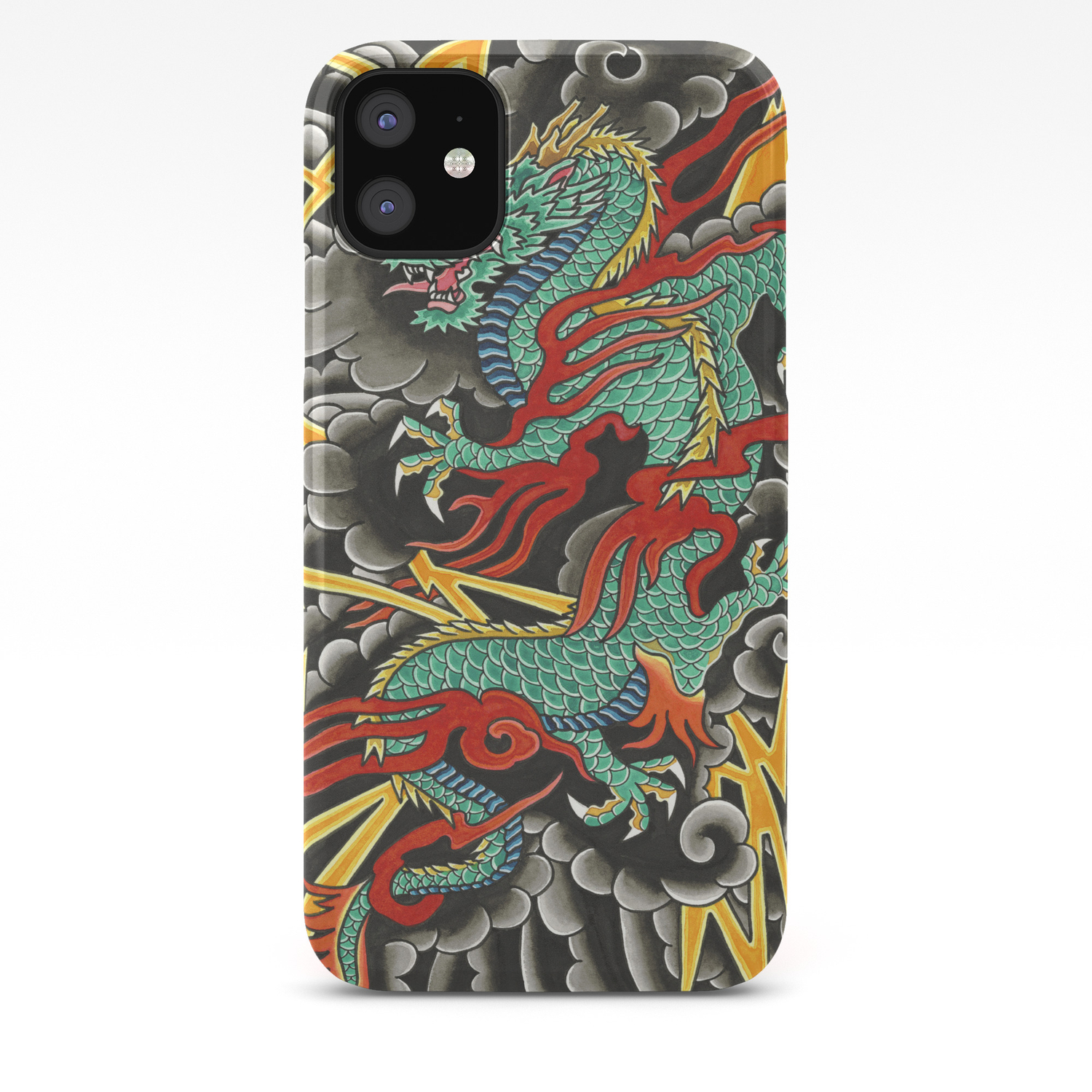 Japanese Dragon Tattoo Art Iphone Case By Sebastianorth Society6