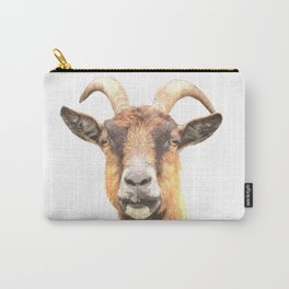 Goat Portrait Carry-All Pouch