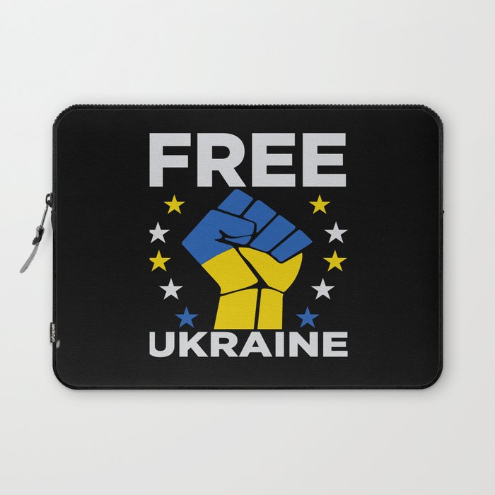 Free Ukraine Stop War Laptop Sleeve