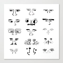 Mascara Canvas Print