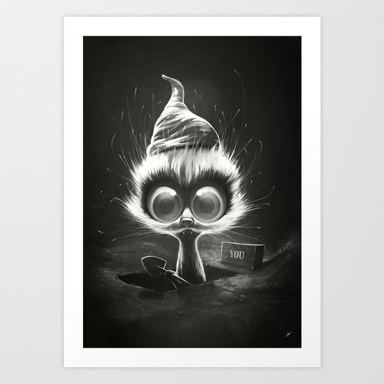 Night Shift (夜勤) Art Print