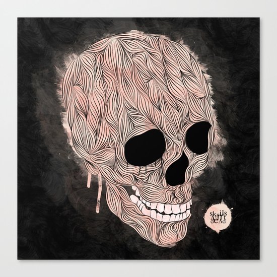 Skulls Aint Dead Canvas Print
