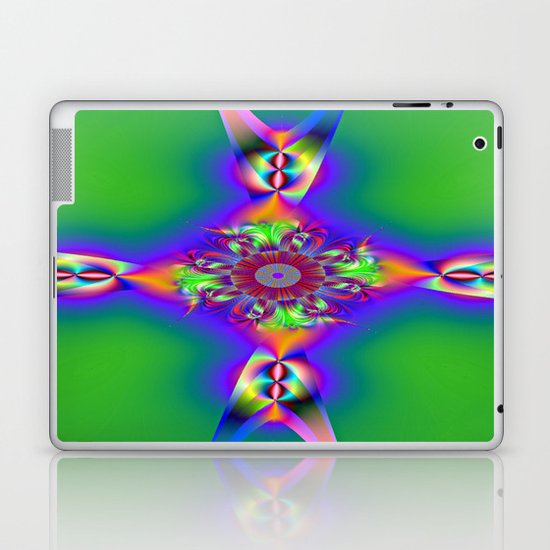 FishTail cross Laptop & iPad Skin