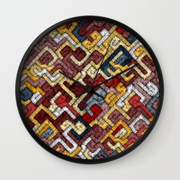 Carpet pattern ultra HD Wall Clock