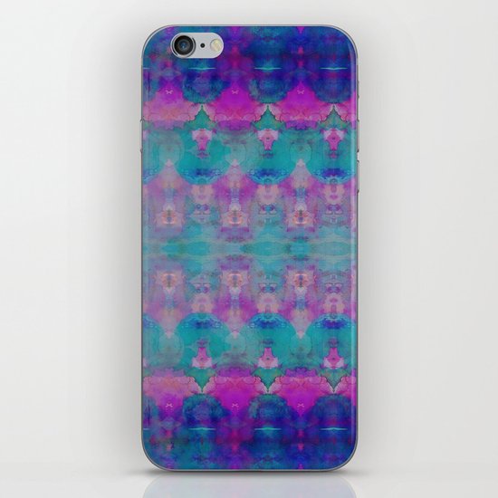 Watercolour Tribal Pink iPhone Skin