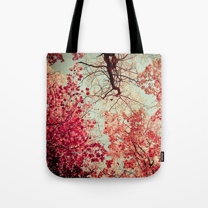 Autumn Inkblot Tote Bag