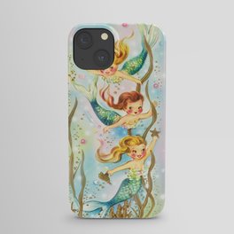Mermaids Pastel Sparkles iPhone Case