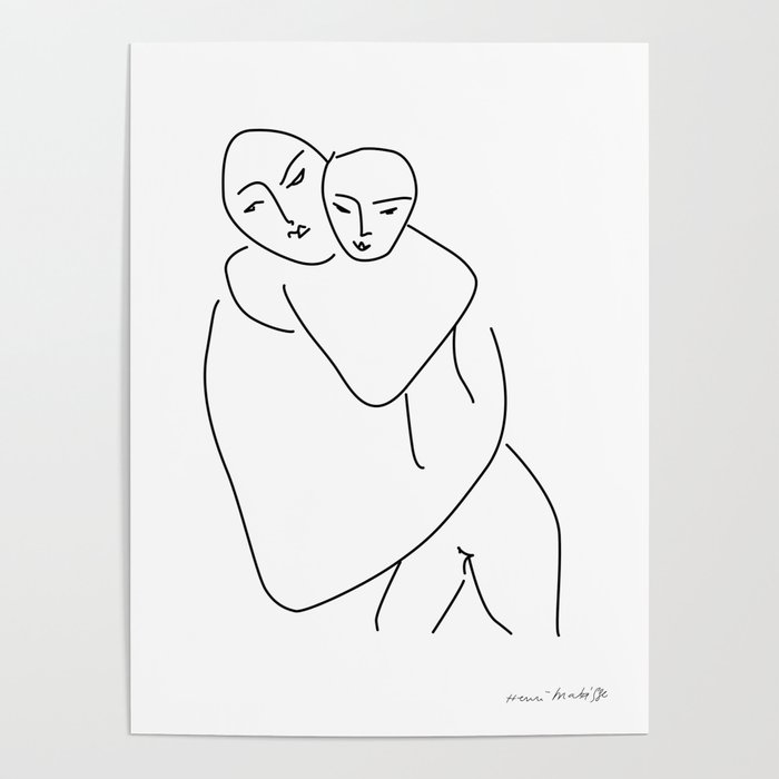 Matisse - Mother and son Poster