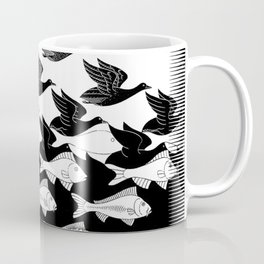 Sky and Water by Maurits Cornelis Escher Coffee Mug