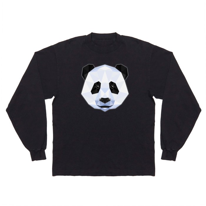 Geo Panda Long Sleeve T Shirt