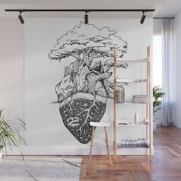Nature Lover's Heart Wall Mural