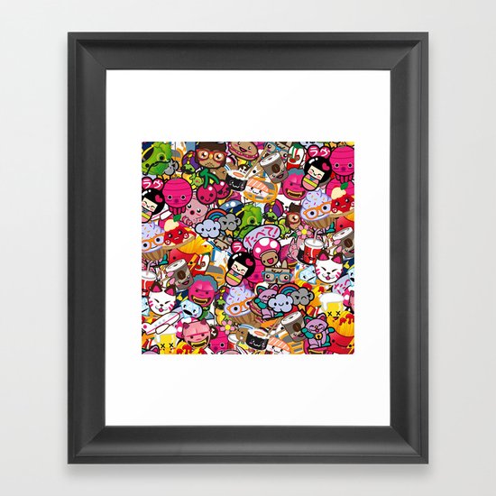 Supercombo #2 Framed Art Print