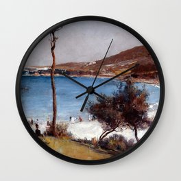 Tom Roberts Holiday Sketch at Coogee Wall Clock