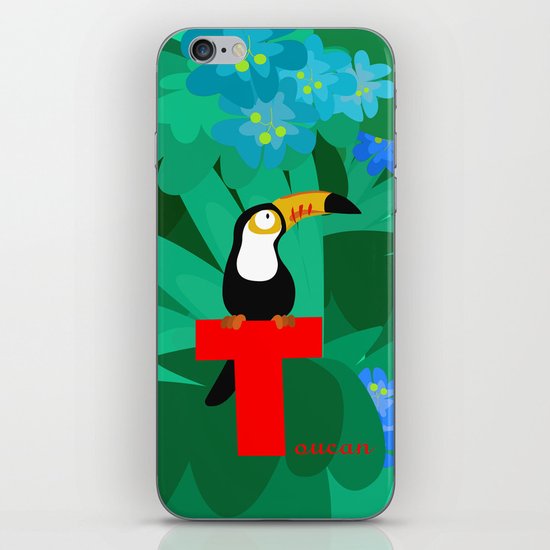 t for toucan iPhone & iPod Skin