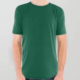Permanent Green All Over Graphic Tee