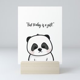 Baby Panda Cute Nursery Print (3 of 3) Mini Art Print