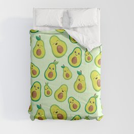 Cute Avocado Pattern Comforter