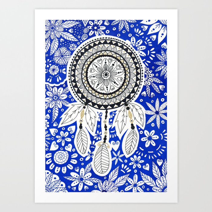 Dreamcatcher Mandala Painting Speed Drawing Youtube