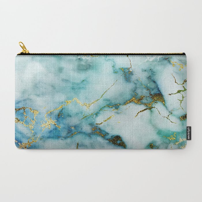 Marble Effect #1 Carry-All Pouch