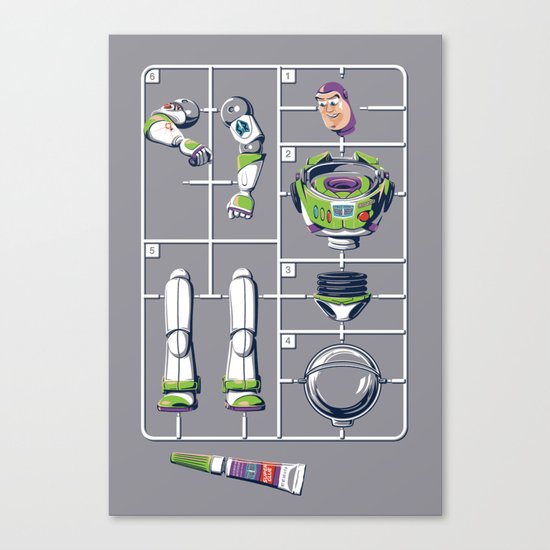 Supermodel Canvas Print
