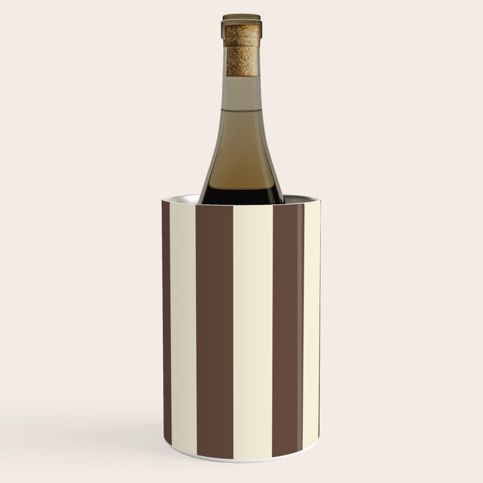 Stripes of Brown and Cream