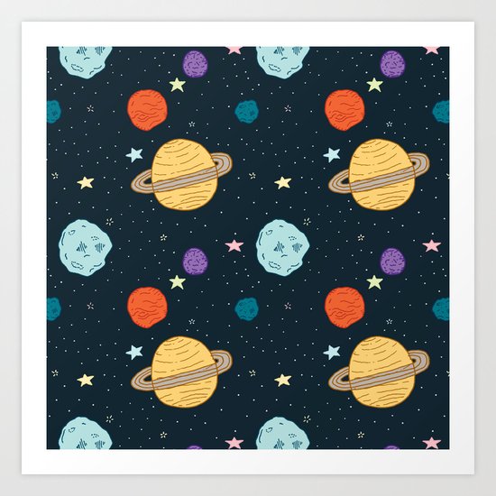 SPACE Art Print