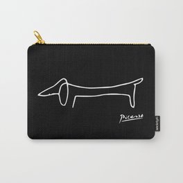 Pablo Picasso Dog (Lump) Artwork Shirt, Sketch Reproduction Carry-All Pouch