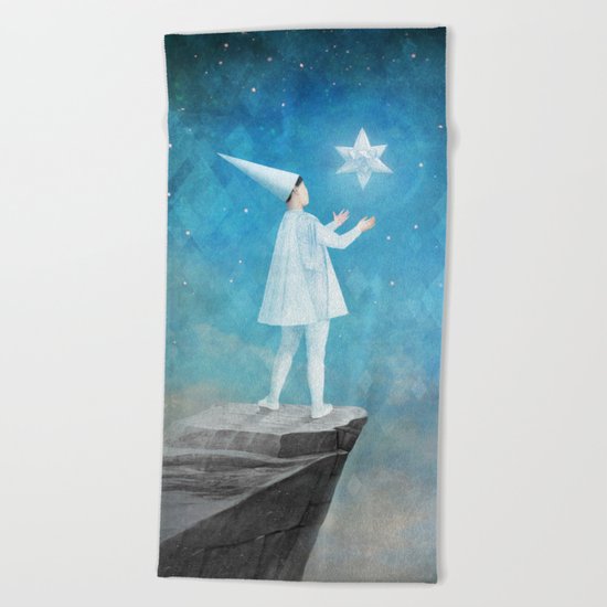 The Silent Princess Beach Towel