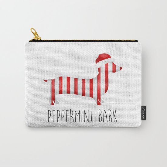 Peppermint Bark Carry-All Pouch