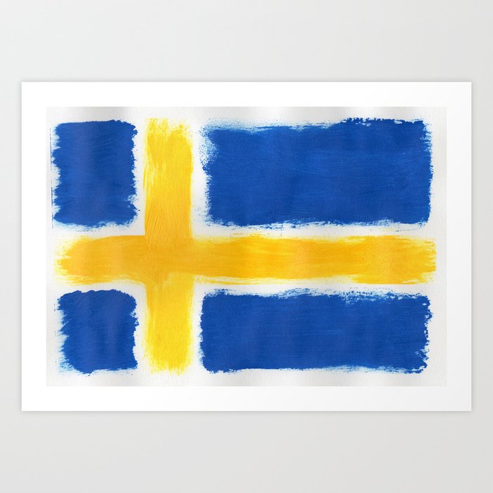 Sweden 2 Art Print