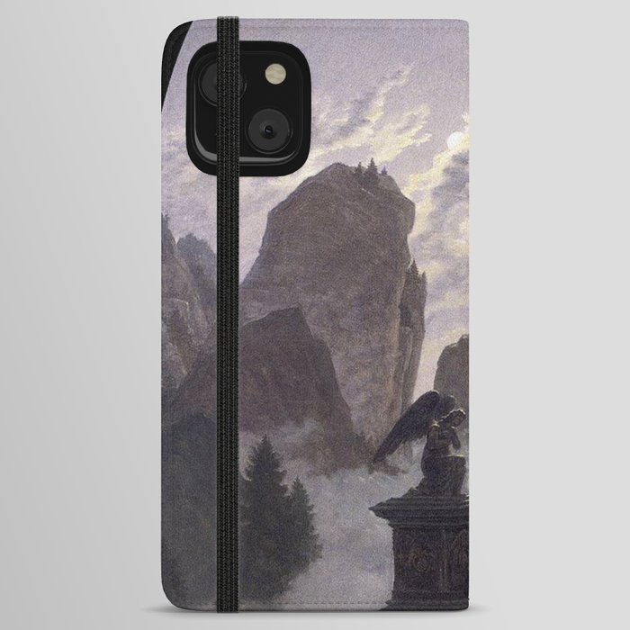  The Goethe Monument - Carl Gustav Carus iPhone Wallet Case