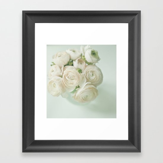 Ranunculus Flowers Framed Art Print