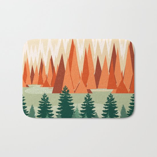Lets Get Lost Together Bath Mat