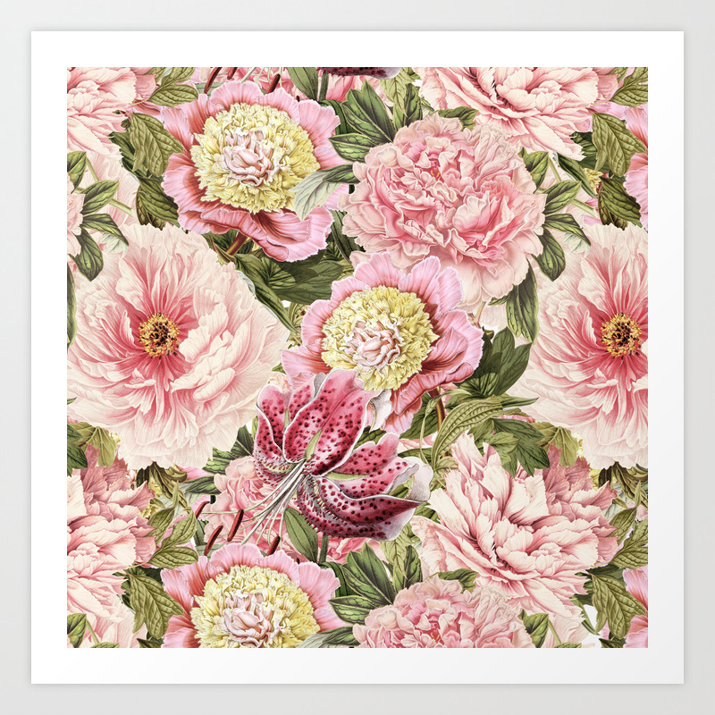 shabby chic flower print antique floral wall art instant download #BT044 Printable vintage watercolor painting of white hydrangeas