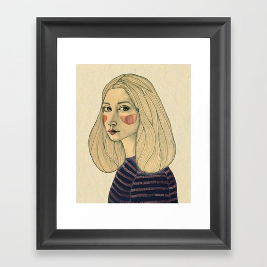 Susie Framed Art Print