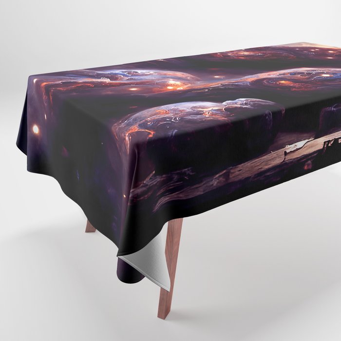 Nebula City Tablecloth