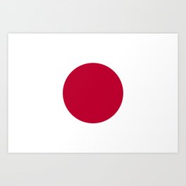 Japan Flag Art Prints For Any Decor Style Society6