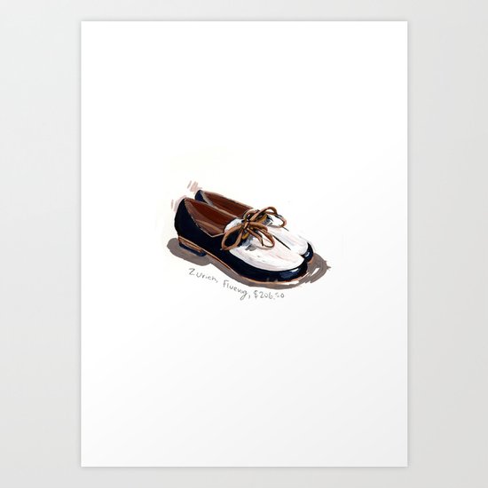 Fluevog Loafers Art Print