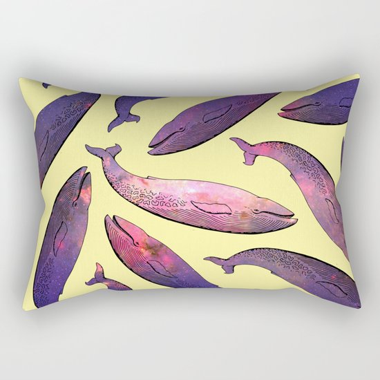 whales are the universe Rectangular Pillow