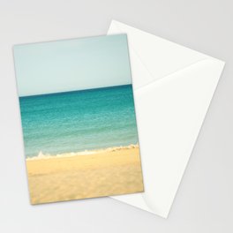 Beach,Sea & Sky - abstract Stationery Cards
