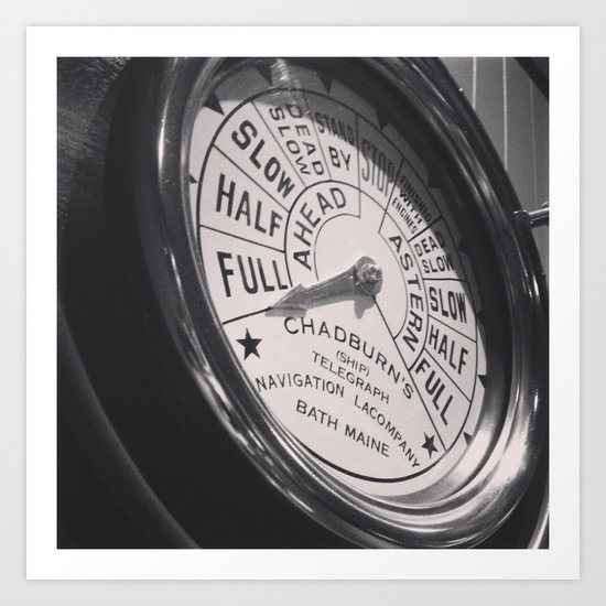 Full Speed Ahead Art Print