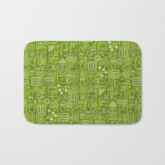 Pickles Picnic Bath Mat