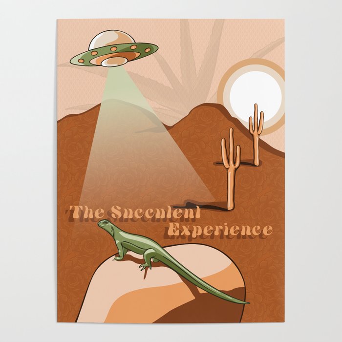 The Succulent Experience Poster