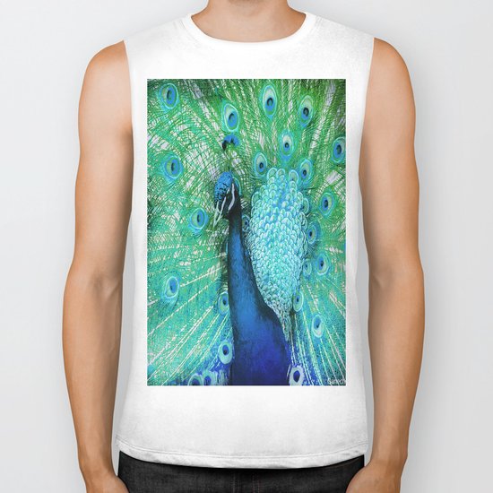 Peacock 2 Biker Tank