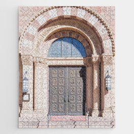 Cathedral Door - Santa Fe Photography Jigsaw Puzzle
