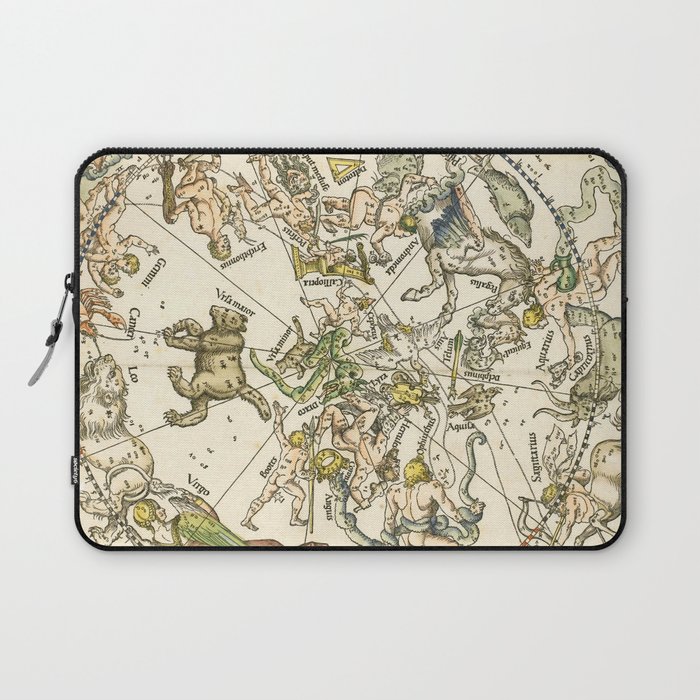 Albrecht Dürer "Celestial map of the Northern sky" Laptop Sleeve