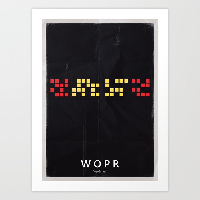 AI - WOPR Art Print