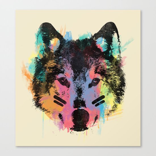 Wolf Child Canvas Print