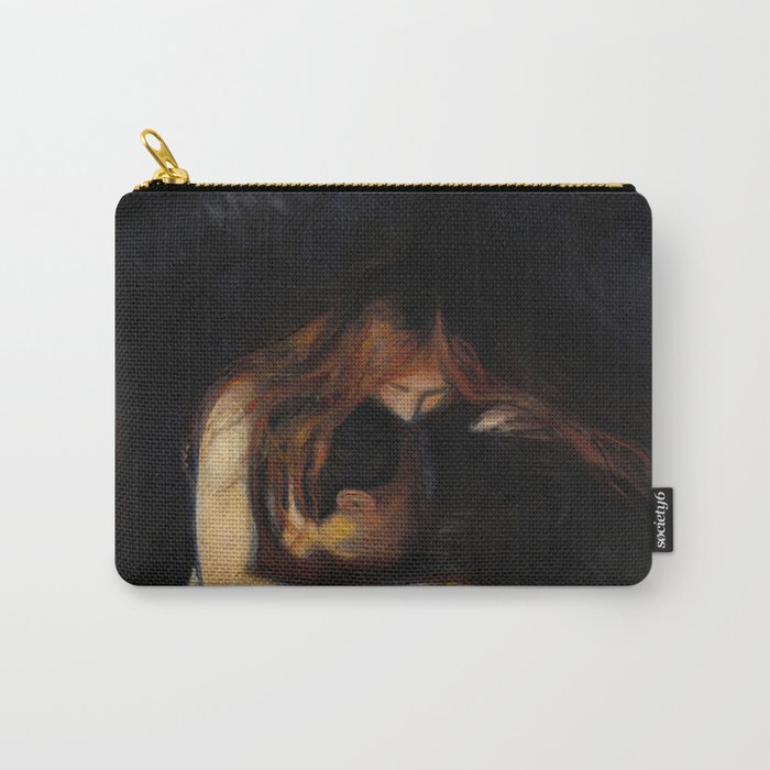 Edvard Munch - Vampire (Love & Pain) Carry-All Pouch