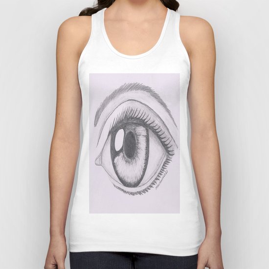 Keep your eyes open and see.... Unisex Tank Top